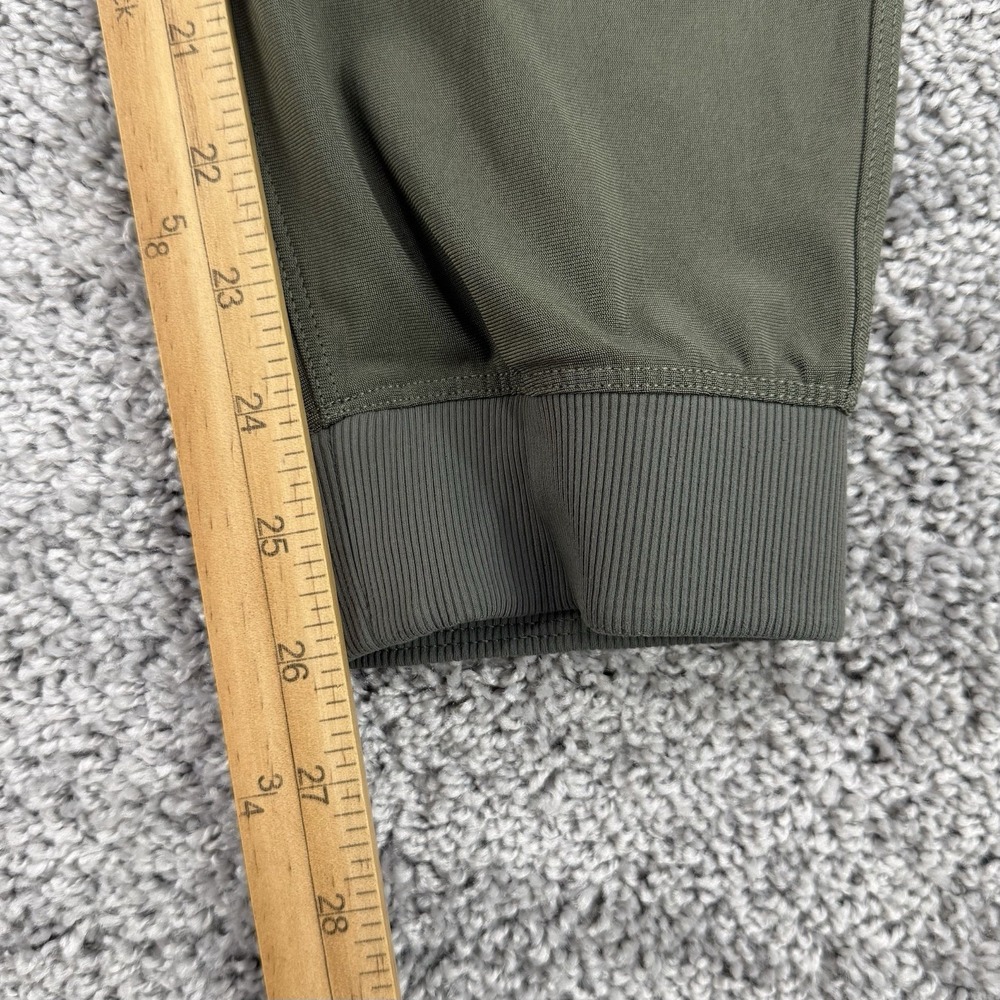 Lululemon ABC Jogger Shorter Warpstreme Men S Army Green Stretch Drawstring - Picture 5 of 8